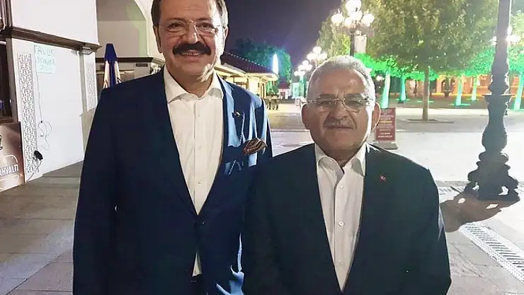 Büyükkılıç'tan hisarcıklıoğlu'na tebrik ve başarı dileği