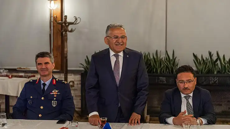 BÜYÜKKILIÇ'TAN VALİ ÇİÇEK ONURUNA 'HOŞ GELDİNİZ' YEMEĞİ