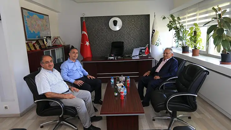 BÜYÜKKILIÇ, TMO KAYSERİ BAŞMÜDÜRLÜĞÜ'NÜ ZİYARET ETTİ