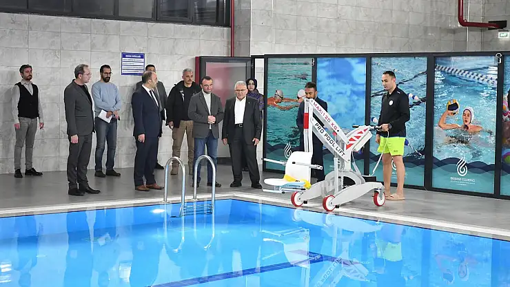 Büyükkılıç ve Canpolat'tan engelsiz yaşam merkezi'ne ziyaret