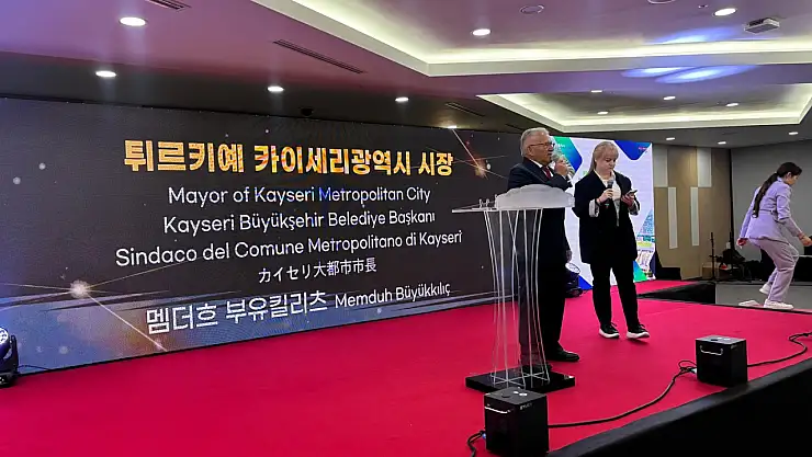 Büyükkılıç, Yongin'de Kardeş Şehir Onur yemeğine katıldı