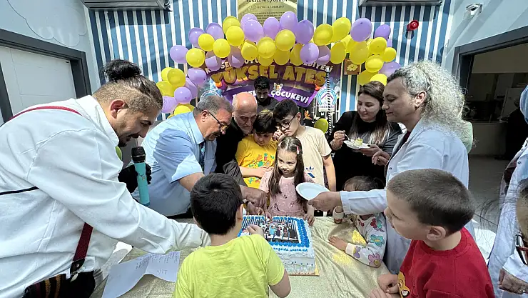 Büyükşehir'den Özel çocuklara anlamlı doğum günü kutlaması