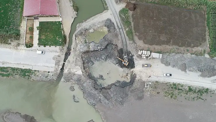 BÜYÜKŞEHİR'DEN SAMANDAĞ'A BİR KÖPRÜ DAHA