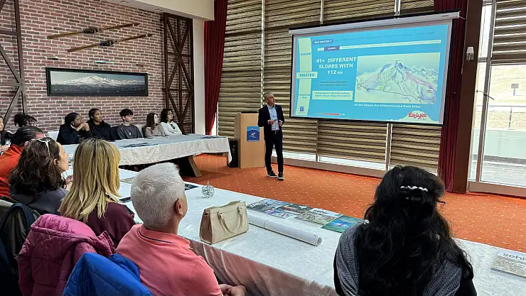 Büyükşehir'in vizyonuyla erciyes, yabancı gençleri büyüledi