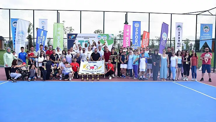 Büyükşehir Spor A.Ş. Ev Sahipliğinde Düzenlenen T200 Master Tenis Turnuvası Tamamlandı