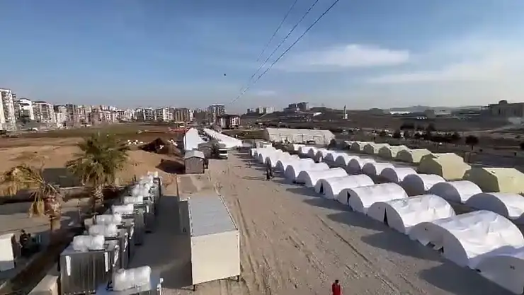 ÇADIR KENT KURULUMU DEVAM EDİYOR