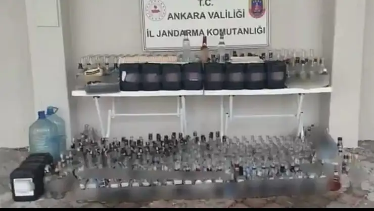 ÇENGEL Operasyonlarında 137 Bin Litre Sahte İçki Yakalandı