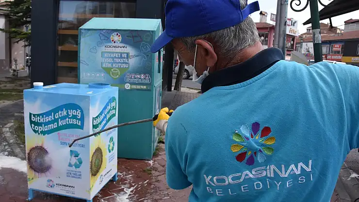 ÇEVRE DOSTU KOCASİNAN'DA DAHA HİJYENİK TEMİZLİK