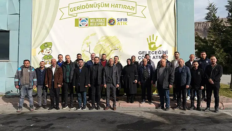 Çevreci belediyeden, belediye personeline sıfır atık eğitimi