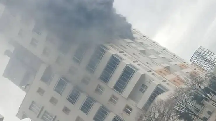 Çıkan Yangında 1 Bebek Hayatını Kaybetti