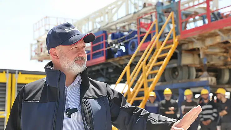 Çolakbayrakdar, elmalı OSB sondaj çalışmasını inceledi