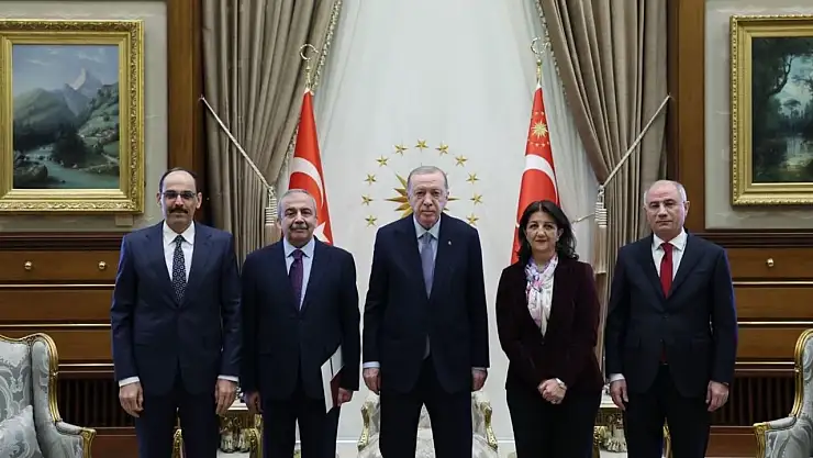 Cumhurbaşkanı Erdoğan, DEM Parti heyetini kabul etti