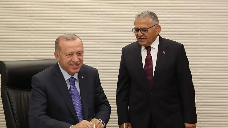 CUMHURBAŞKANI ERDOĞAN KAYSERİ'YE GİDİYOR