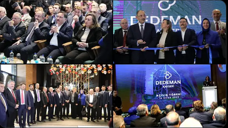 DEDEMAN KAYSERİ AÇILDI