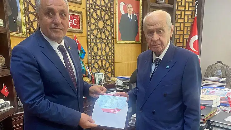 DEMİREZEN'DEN MHP LİDERİ'NE KONGREYE DAVET ZİYARETİ