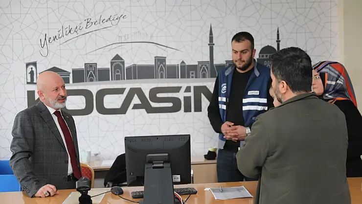 DEPREMZEDE AİLELERE ZİYARET