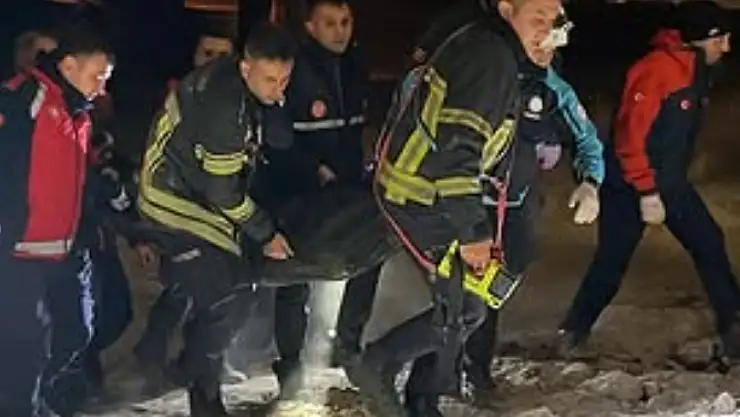 Derevenk'te uçurum kazası: 1 Ölü