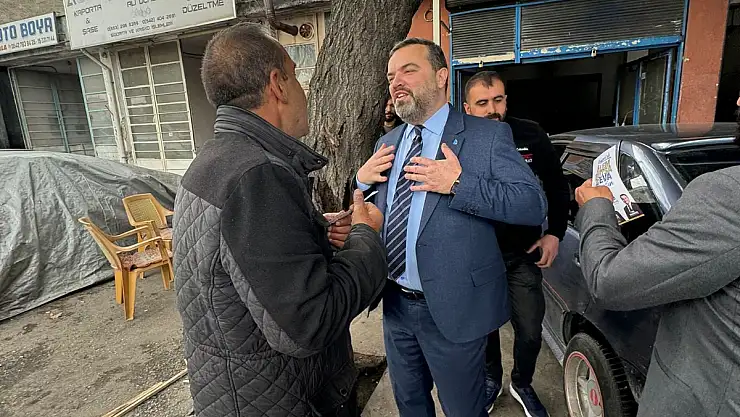 DEVA Adayı Göz, esnafları ziyaret etti