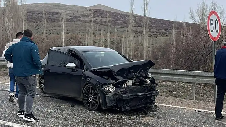 Develi'de kaza: bir yaralı