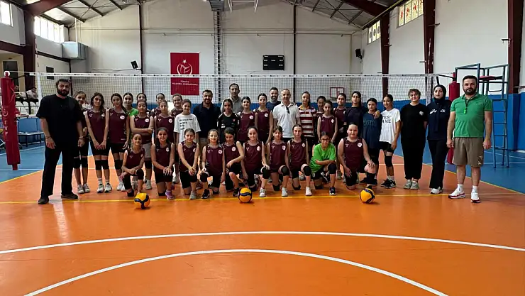 Develi'de Yaz Spor Okulları Sporcularıyla buluşma