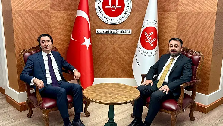Develi Kaymakamı'ndan İl müftüsüne ziyaret