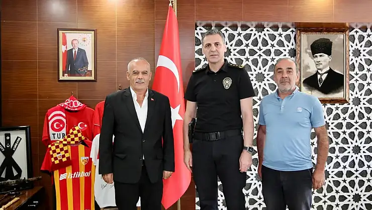 Dostluk Derneği'nden İl Emniyet Müdürü Aydın'a ziyaret