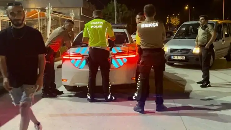 Düzce'de polisten kaçan alkollü sürücü yakalandı