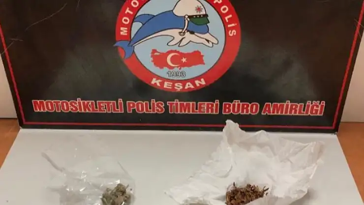 Edirne'de uyuşturucu operasyonu