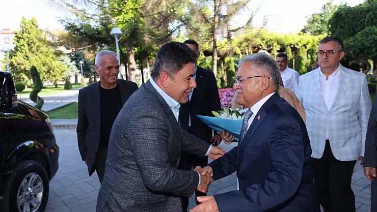 Elitaş ve Boyraz'dan Başkan Büyükkılıç'a ziyaret