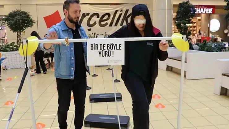 Empati parkuru etkinliği Kayseri'de başladı