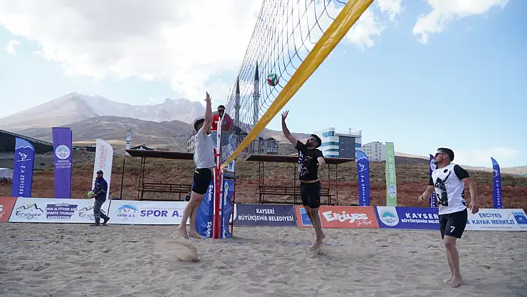 'En havalı voleybol turnuvası' Erciyes'te başlıyor