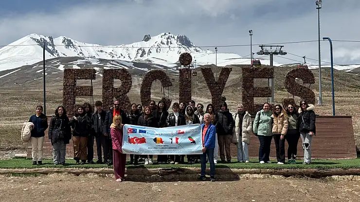 Erciyes'te Erasmus ziyareti