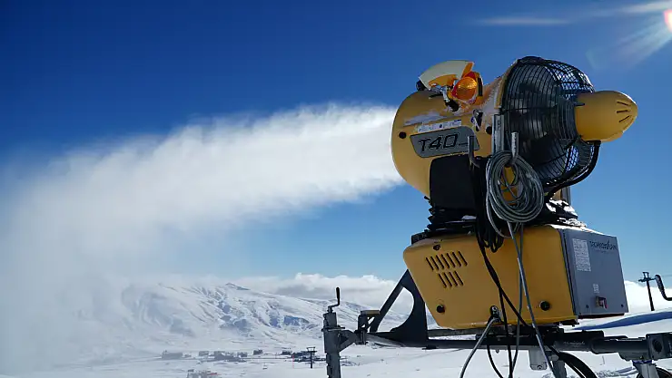 Erciyes'te kar garantisi