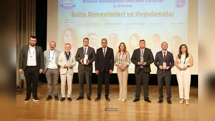 Erciyes üniversitesi'nde 'sıfır atık çalıştayı' düzenlendi
