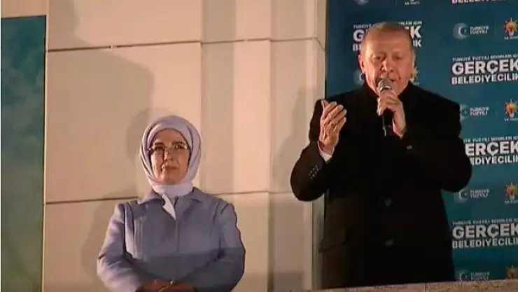 Erdoğan: 31 Mart bitiş değil, dönüm noktası!