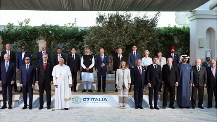 Erdoğan G-7 Liderler Zirvesi'nde