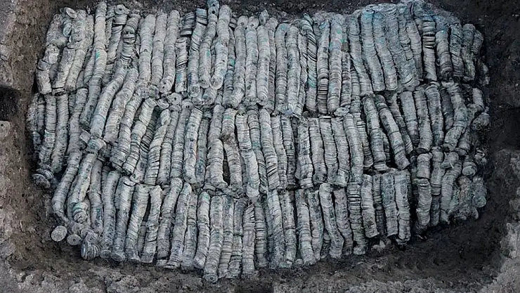 ESKİ ÇİN PARALARI ORTAYA ÇIKTI