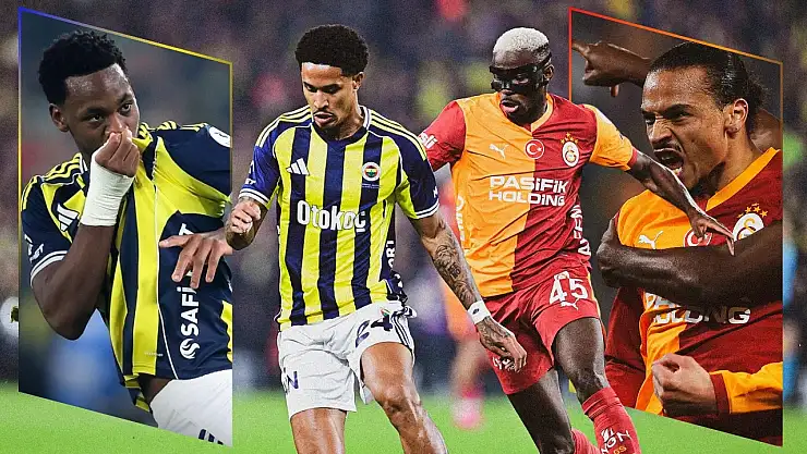 Fenerbahçe ve Galatasaray derbisi berabere: 1-1