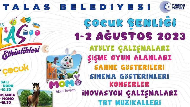 Festival Talas 100. Yıl Etkinlikleri