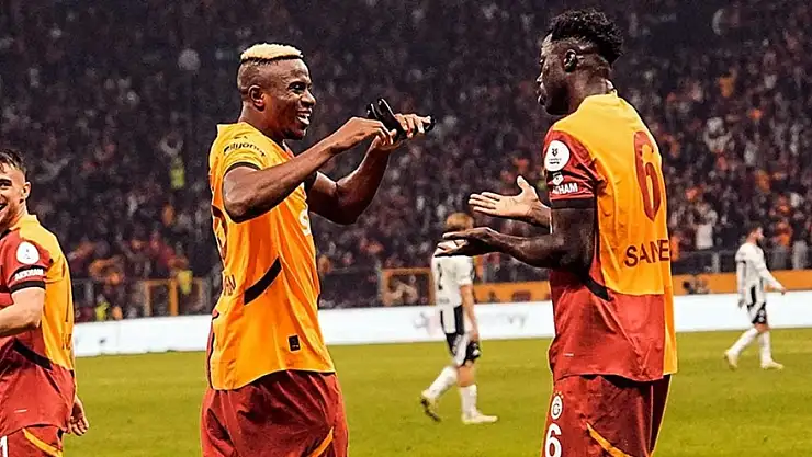 Galatasaray, Beşiktaş'ı puan farkını arttırdı
