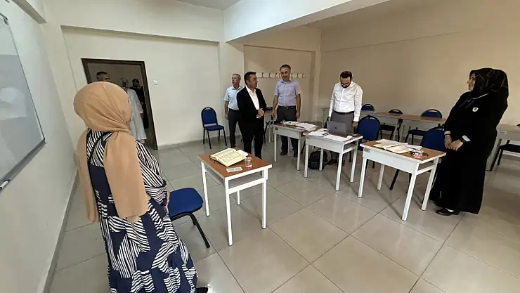 Geçici Kur'an Kursu öğreticiliği sözlü sınavı başladı