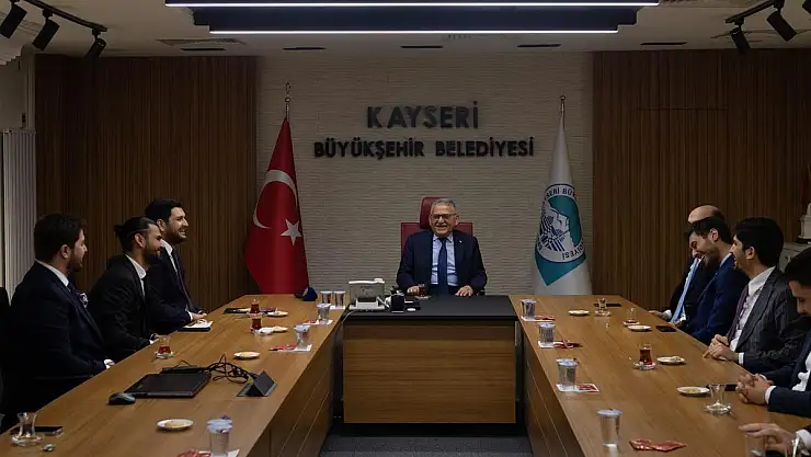 GENÇ MÜSİAD'DAN BAŞKAN BÜYÜKKILIÇ'A ZİYARET