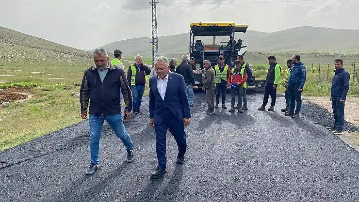 GÜLLÜCE ASFALTI TAMAMLANDI