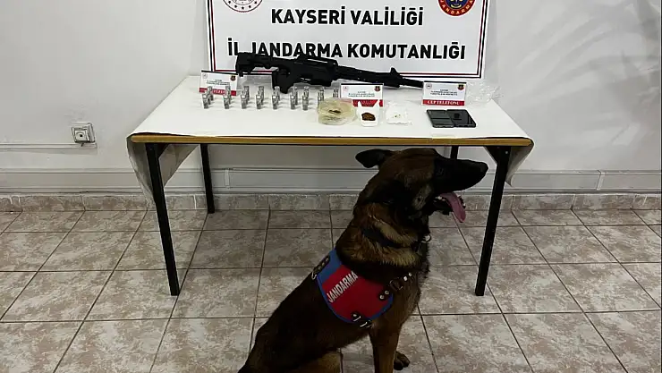 Hacılar'da jandarmadan uyuşturucu operasyonu