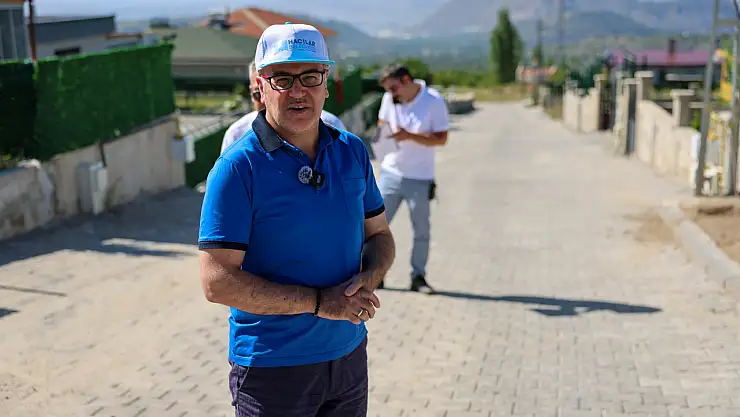 Hacılar'da Yol konforu artıyor