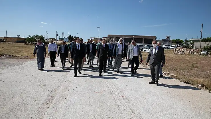 Haliliye de yol çalışmaları