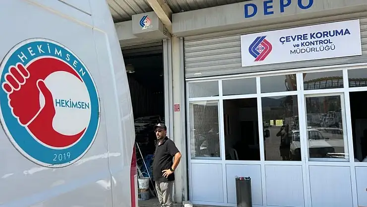 HEKİMSEN'den Sındırgı'ya destek eli