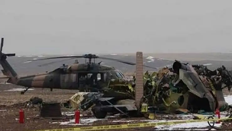 Helikopter Kazasında 6 Şehit, Kimlikler Belli Oldu