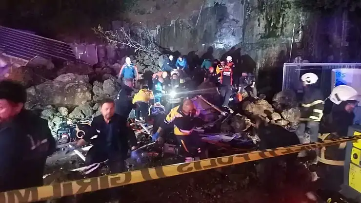 Heyelan faciası sonrası sıcak gelişme