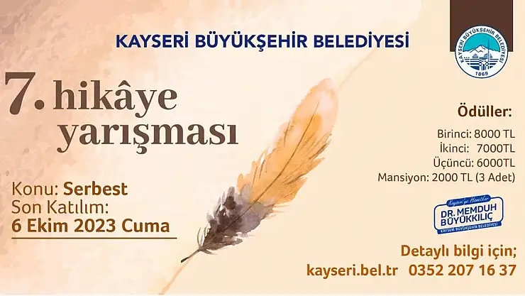 HİKÂYE YARIŞMASININ 7'NCİSİ